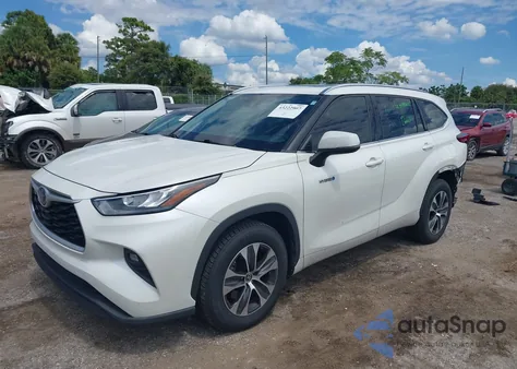 2020 Toyota Highlander Hybrid Xle from USA, damaged, VIN 5TDGARAH1LS502523